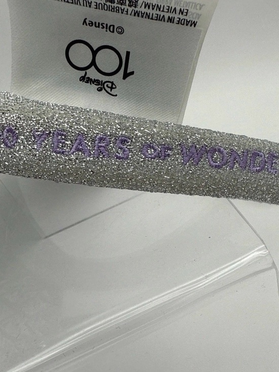 New Disney Parks Minnie Mouse Ears Headband 100 Years of Wonder Disney Sparkle main image 4